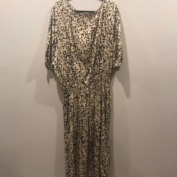 NEW Aeron Animal Print Maxi Dress, Small - Picture 2 of 6